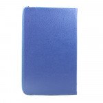 Wholesale Universal 7 inch 360 Premium Flip Leather Tablet Case (Blue)
